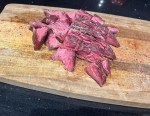 Bavette van de kamado
