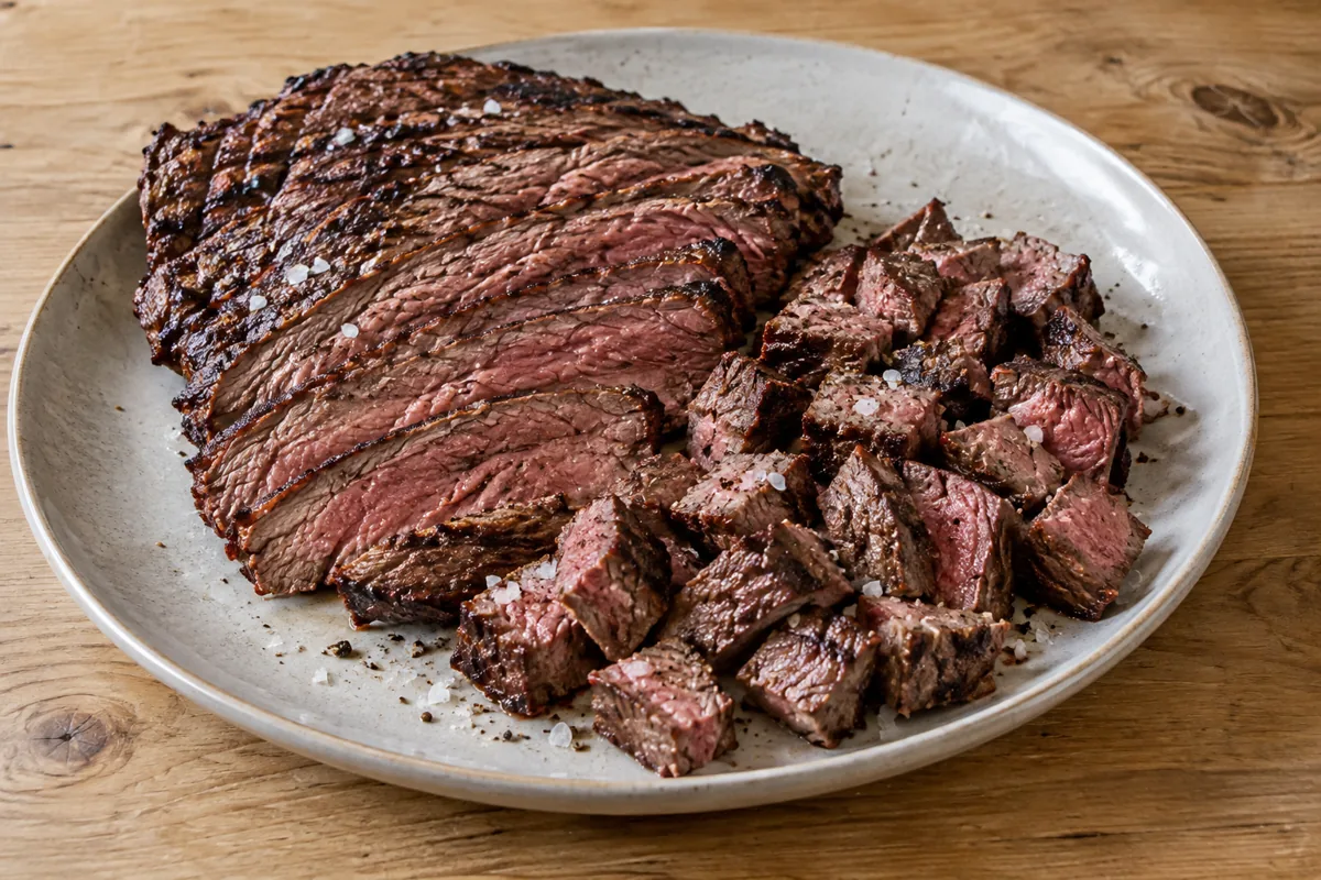 Bavette van de kamado