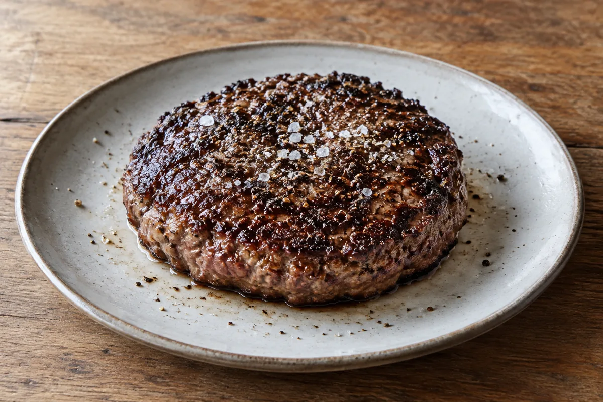 Black Angus Reverse-Sear Burger