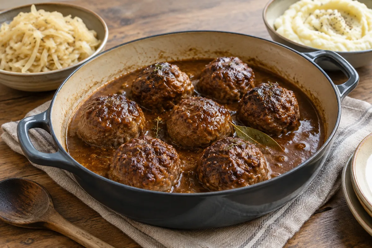 Keto Gehaktballen met Jus