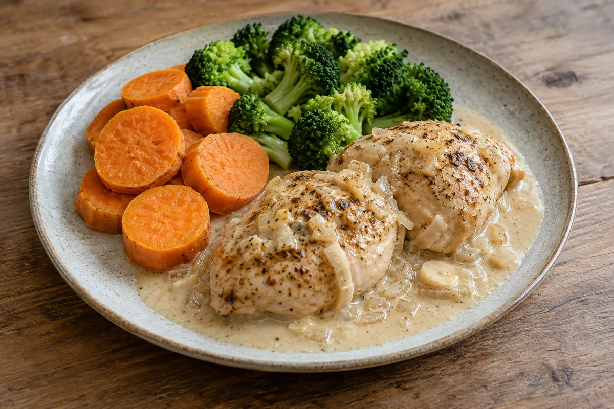Kipfilet in champagnesaus